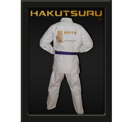 Hakutsuru Hattori Hanzo Supreme Edícia Jiu-Jitsu BJJ Kimono - Biele
