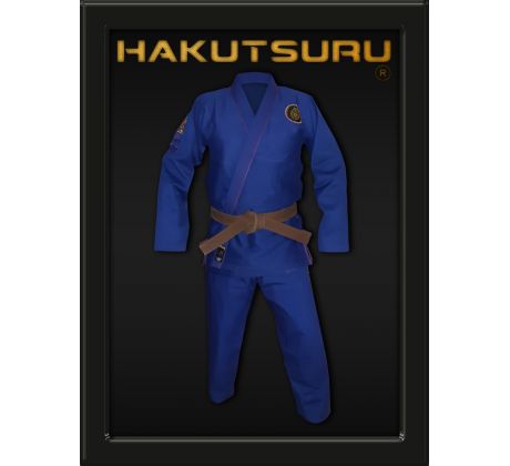 Hakutsuru Hattori Hanzo Supreme Edícia Jiu-Jitsu BJJ Kimono - Modré