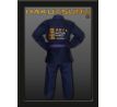 Hakutsuru Hattori Hanzo Supreme Edícia Jiu-Jitsu BJJ Kimono - Navy