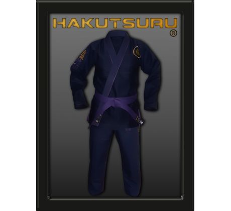 Hakutsuru Hattori Hanzo Supreme Edícia Jiu-Jitsu BJJ Kimono - Navy