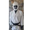 Karate chránič hlavy a tváre - Biela farba